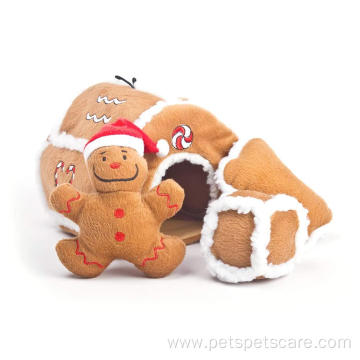 Christmas series Interactive plush Pet Hide Seek Toy